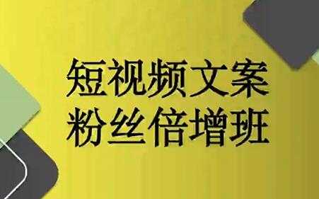 阳洋《短视频文案粉丝倍增班》培训课程视频-创业信息网