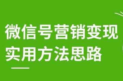 徐悦佳《微信号营销变现实用方法思路》朋友圈刷屏裂变方法-创业信息网