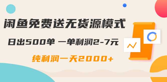 闲鱼免费送无货源模式是如何日出500单的?一单利润2-7元 纯利润一天2000+-创业信息网