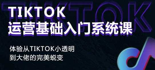 Tiktok实操进阶课程,体验从tiktok小透明到大佬的完美蜕变-创业信息网