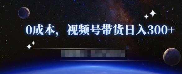 零基础视频号带货赚钱项目,0成本0门槛轻松日入300+【视频教程】-创业信息网