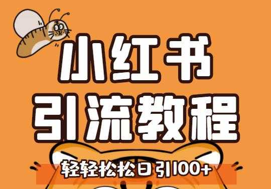 小红书运营引流全系列课程，每天引流100精准粉-创业信息网
