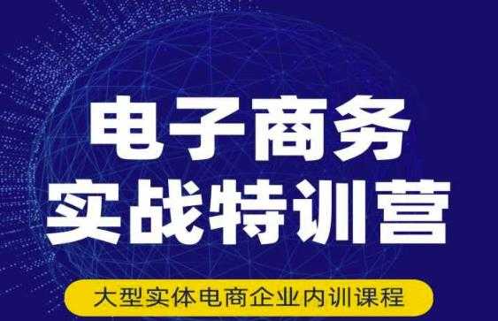 民赛电气内部出品:电子商务实战特训营,全方位带你入门电商,308种方式玩转电商-创业信息网