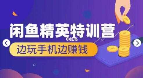 翼牛学堂 闲鱼项目精英特训营培训视频,月光族上班族的闲鱼赚钱课程