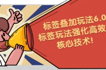 鬼式标签叠加玩法6.0-标签玩法强化高效版,核心技术!-创业信息网