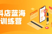《抖店蓝海训练营》既简单又可以快速复制 只要按照执行就可以赚钱-创业信息网