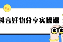 《抖音好物分享实操课》短视频带货秘诀,无需拍摄 简单剪辑 快速涨粉-创业信息网