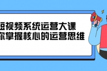 短视频系统运营大课，你掌握核心的运营思维-创业信息网