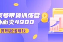 外面卖4980【盗坤:视频号带货训练营】复制搬运赚钱-创业信息网