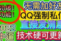 QQ强制聊天脚本,支持筛选/发送文字功能,不支持多开【协议版】-创业信息网