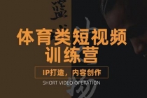 体育类短视频教学课程，篮球解说账号的IP打造方法和内容创作课-创业信息网