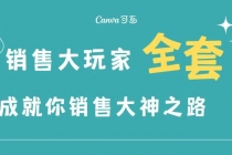 销售大玩家全套课程,人人都能是销冠,成就你营销大神之路-创业信息网