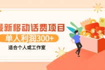 最新移动话费项目：利用咸鱼接单，单人利润300+适合个人或工作室-创业信息网
