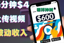 只需要上传视频然后每分钟赚4美元项目：详细操作步骤，新手也可操作-创业信息网