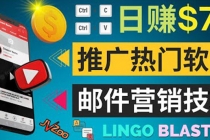 通过邮件营销的方法推广热门软件,只需复制粘贴,日赚74美元-创业信息网