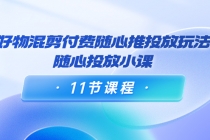 万三·好物混剪付费随心推投放玩法,随心投放小课-创业信息网