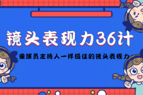 镜头表现力36计,做到像演员主持人这些职业的人一样,拥有极佳的镜头表现力-创业信息网