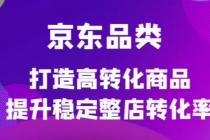 京东电商品类定制培训课程,打造高转化商品提升稳定整店转化率-创业信息网