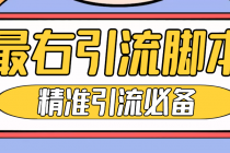 【引流必备】神鹰-最右引流脚本【永久版脚本+详细教程】-创业信息网