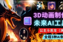 利用未来Ai工具LeiaPix，静态图转换3D动画，Lexica和Chat GPT制作精彩视频-创业信息网