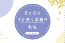 抖音快手暴力涨粉美女混剪视频教程 百分百过原创图片教程 附带违规申诉方法-创业信息网