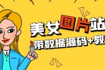 精品整站WordPress自适应美女图片站源码/安装即可运营【带数据源码+教程】-创业信息网