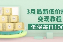 低保(每日100+)3月最新拼多多果冻宝盒低价撸纸变现+销售详细教程-创业信息网