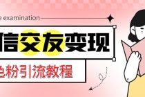 微信交友变现项目,吸引全网LSP男粉精准变现,小白也能轻松上手,日入500+-创业信息网