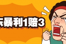 京东暴利一赔三，单号可下车1W+，新号基本稳下-创业信息网