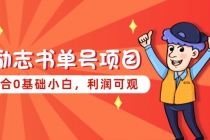 励志书单号项目，适合0基础小白，利润可观-创业信息网
