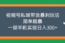 视频号私域带货暴利玩法，简单粗暴，一部手机实现日入300+-创业信息网