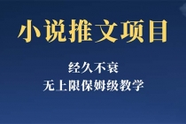 经久不衰的小说推文项目,单号月5-8k,保姆级教程,纯小白都能操作-创业信息网