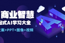 AI商业智慧:一站式AI学习大全【AI+文案+PPT+图像+视频】-创业信息网