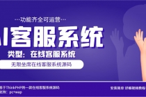 多语言AI在线客服系统无限坐席pc+wap+文档教程【源码+视频教程】-创业信息网