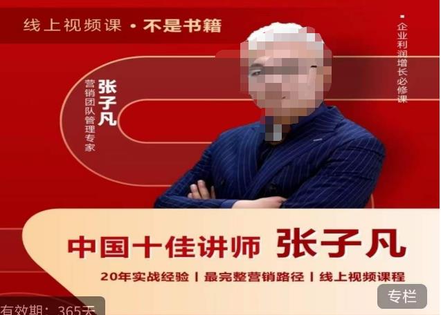 张子凡·20年实战经验,揭秘营销背后的底层逻辑,突破思维局限,从根本上破解营销难题-创业信息网