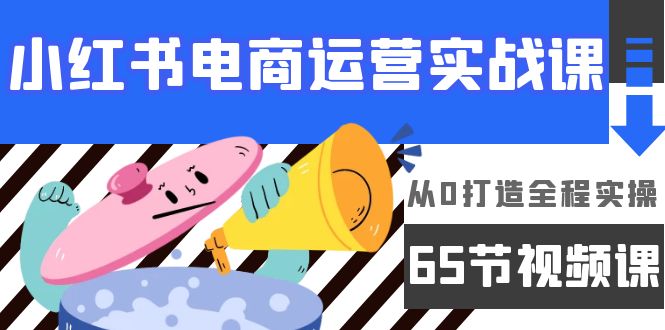 小红书电商运营实战课，​从0打造全程实操-创业信息网