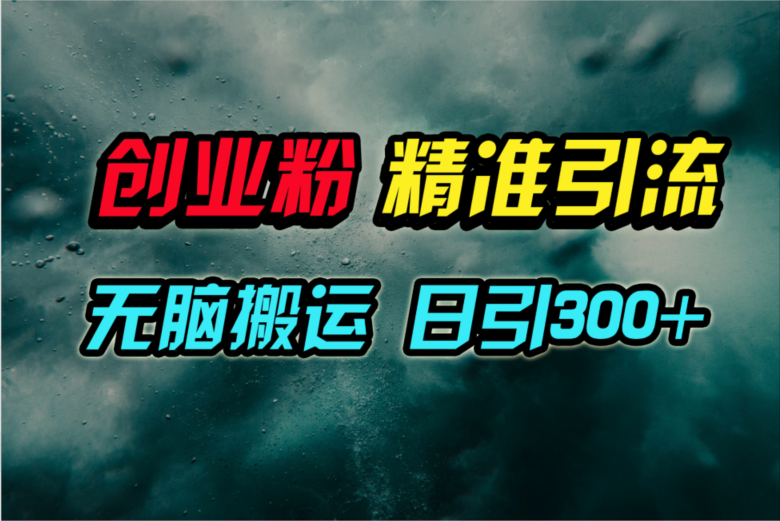 视频号纯搬运日引300+创业粉教程!-创业信息网