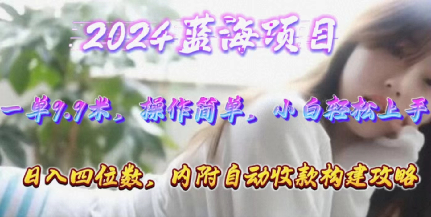 年轻群体的蓝海市场,1单9.9元,操作简单,小白轻松上手,日入四位数-创业信息网