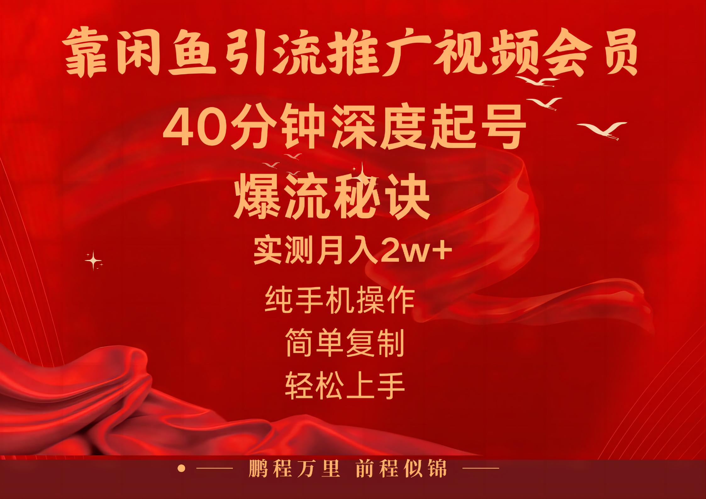 闲鱼暴力引流推广视频会员,能做到日入2W+,操作简单-创业信息网