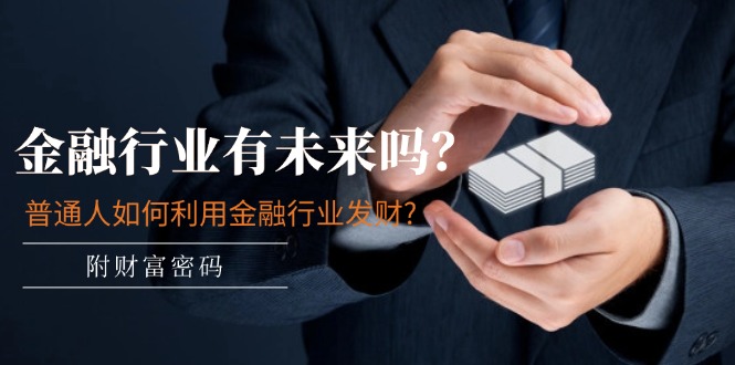 某付费文章:金融行业有未来吗?普通人如何利用金融行业发财?(附财富密码)-创业信息网