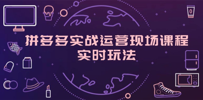 拼多多实战运营现场课程,实时玩法,爆款打造,选品、规则解析-创业信息网