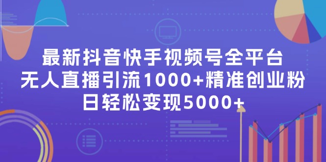 最新抖音快手视频号全平台无人直播引流1000+精准创业粉，日轻松变现5000+-创业信息网
