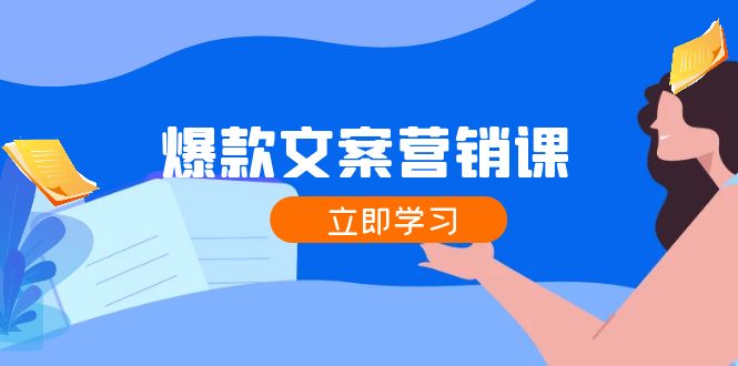 爆款文案营销课：公域转私域，涨粉成交一网打尽，各行业人士必备-创业信息网