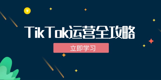 TikTok实战运营全攻略：从下载软件到变现，抖音海外版实操教程-创业信息网
