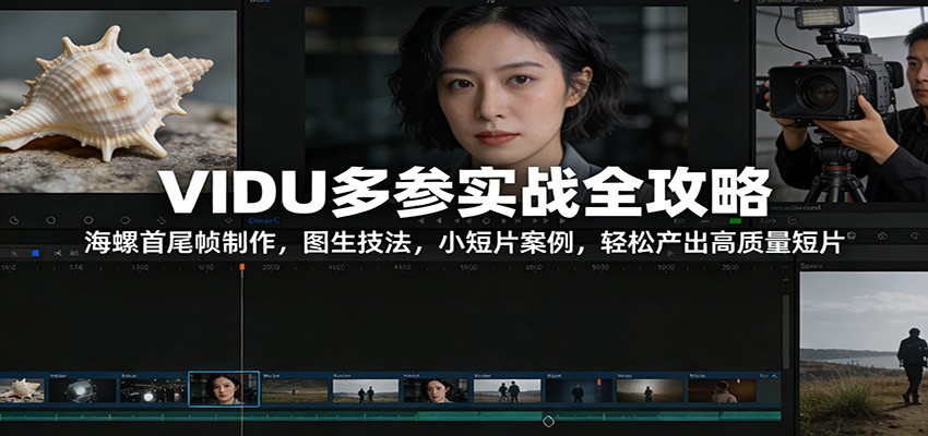 VIDU多参实战全攻略：海螺首尾帧制作，图生技法，小短片案例，轻松产出高质量短片-创业信息网