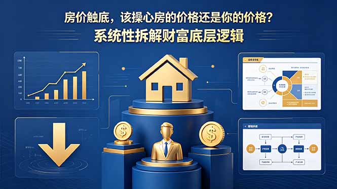 付费文章:房价触底,该操心房的价格还是你的价格?系统性拆解财富底层逻辑