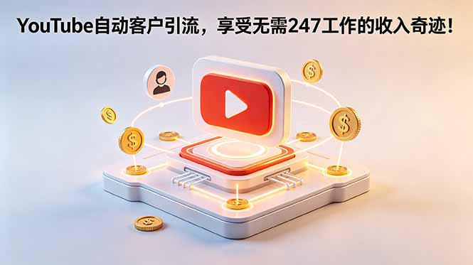 YouTube 自动客户引流,享受无需 247 工作的收入奇迹!【原创双语字幕】