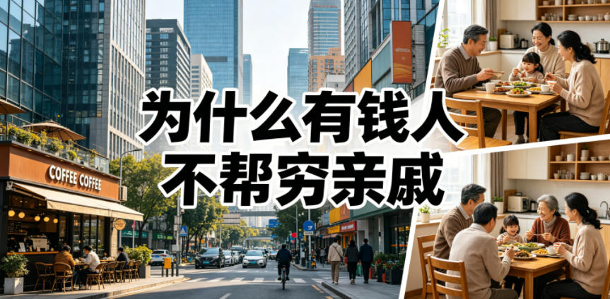 付费文章：为什么有钱人不帮穷亲戚？-创业信息网
