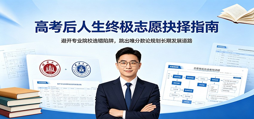 高考后人生终极志愿抉择指南：避开专业院校选错陷阱，跳出唯分数论规划长期发展道路-创业信息网