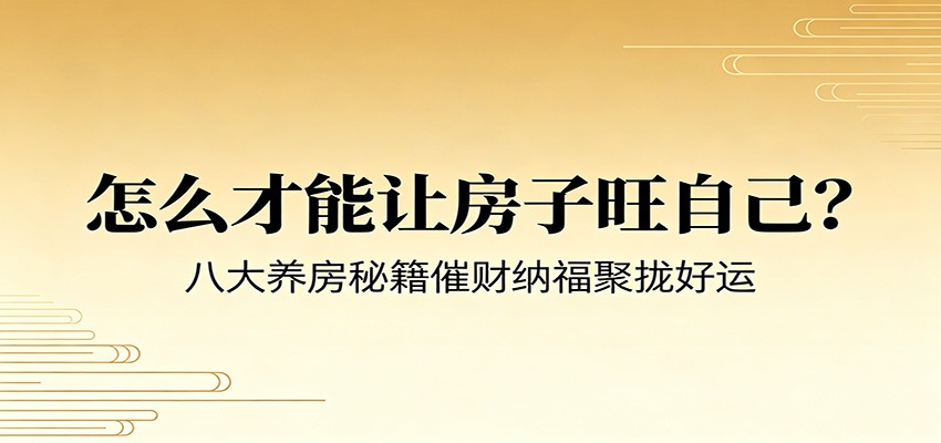 付费文章《怎么才能让房子旺自己？》八大养房秘籍催财纳福聚拢好运-创业信息网